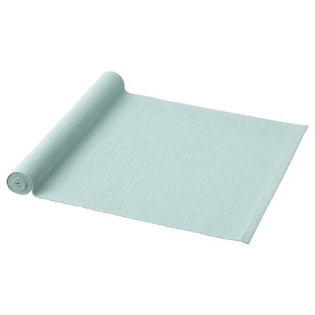 Дорожка настольная, светлая бирюза 35x130 см IKEA UTBYTT УТБЮТТ 204.811.97