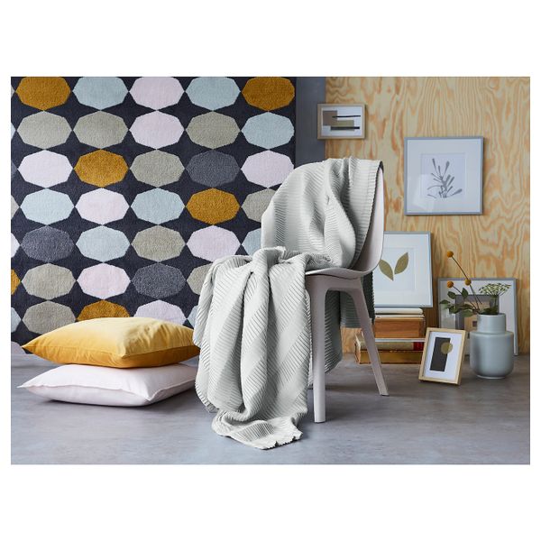 Ковер, короткий ворс, разноцветный 133x195 см IKEA TORRILD ТОРРИЛД 503.908.60 - фото 5