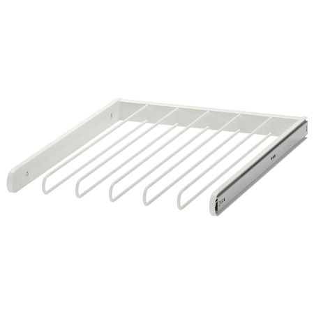 Выдвижная вешалка для брюк, белый, 50x58 см IKEA КОМПЛИМЕНТ 903.666.60