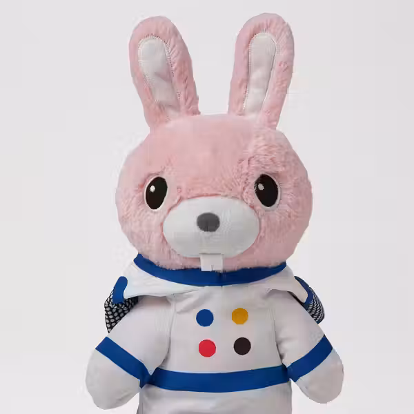 AFTONSPARV АФТОНСПАРВ Мягкая игрушка в костюме космонавта - кролик 28 см - фото 8