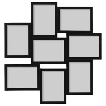 Рама для коллажа на 8 фото , черный 13x18 см IKEA VÄXBO ВЭКСБУ 904.288.61
