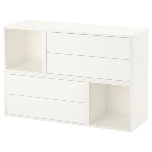 Комбинация настенных шкафов, 105x35x70 см, белый IKEA EKET 091.894.84 - фото 2