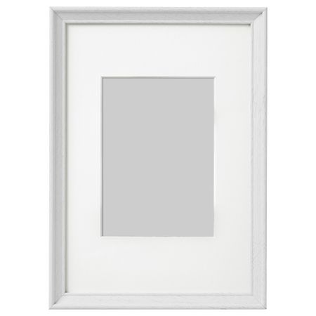 Рама КНОППЭНГ, белая морилка