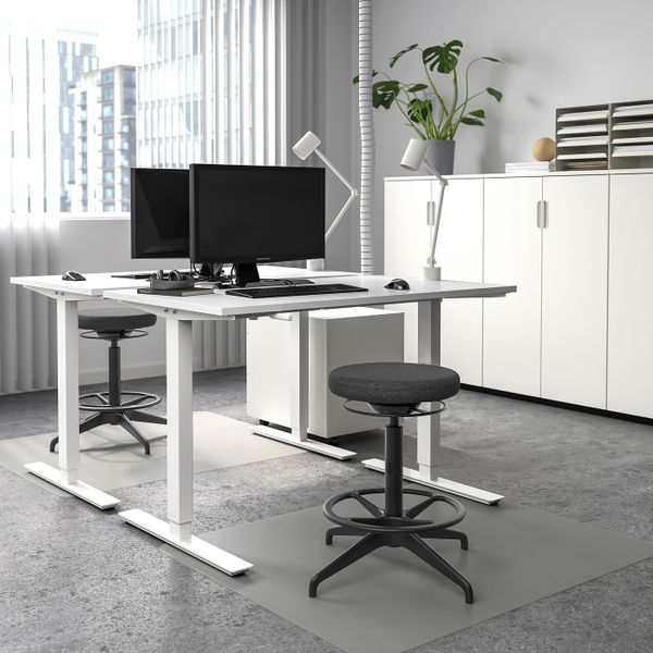 Столешница, белый 120x70 см IKEA SKARSTA СКАРСТА 904.585.65 - фото 8