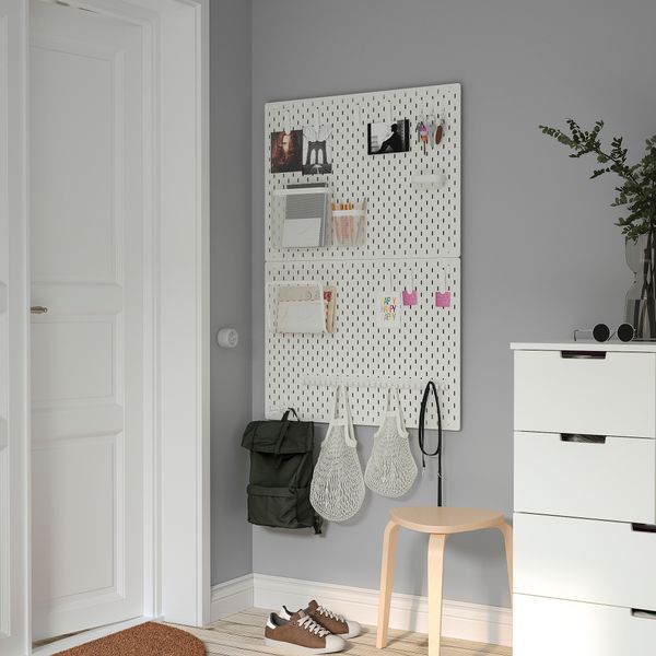 Держатель для журналов, белый IKEA SKÅDIS СКОДИС 905.198.80 - фото 7