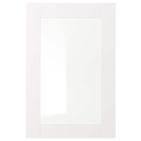 Стеклянная дверь, белый 40x60 см IKEA VÄRD ВЭРД 903.837.87