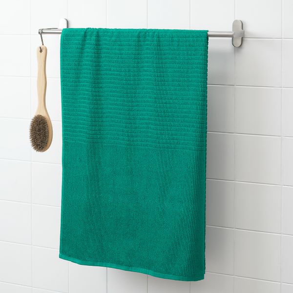 Простыня банная, темно-зеленый 100x150 см IKEA VÅGSJÖN ВОГШЁН 904.394.16 - фото 4