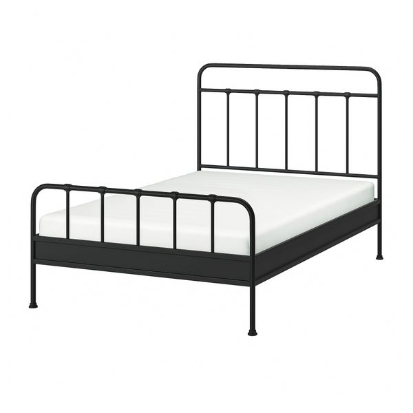 Каркас кровати, антрацит, Lindbåden, 140x200 см IKEA STJÄRNÖ 295.634.43 - фото 2
