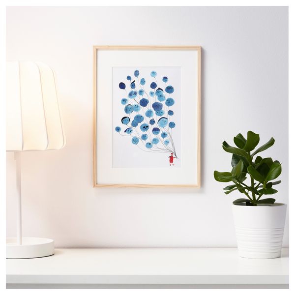 Рама БРЕДАРЮД, сосна (30x40 см) - фото 2