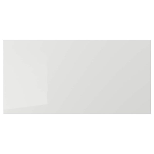 Фронтальная панель ящика, глянцевый светло-серый 80x40 см IKEA RINGHULT РИНГУЛЬТ 403.547.68 - фото 1