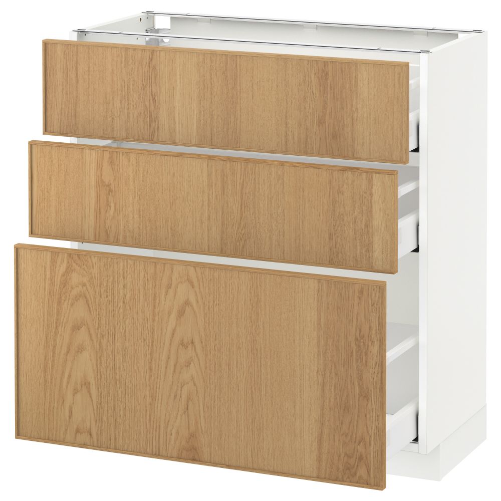 IKEA, вид спереди - схема-чертеж с размерами