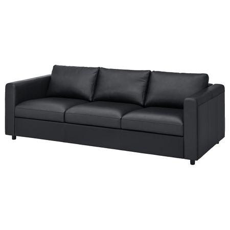 3-местный диван, Гранн/Бумстад черный IKEA VIMLE ВИМЛЕ 093.066.47