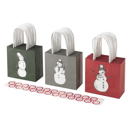 Подарочный пакет ВИНТЕР 2015 (10x10 см)