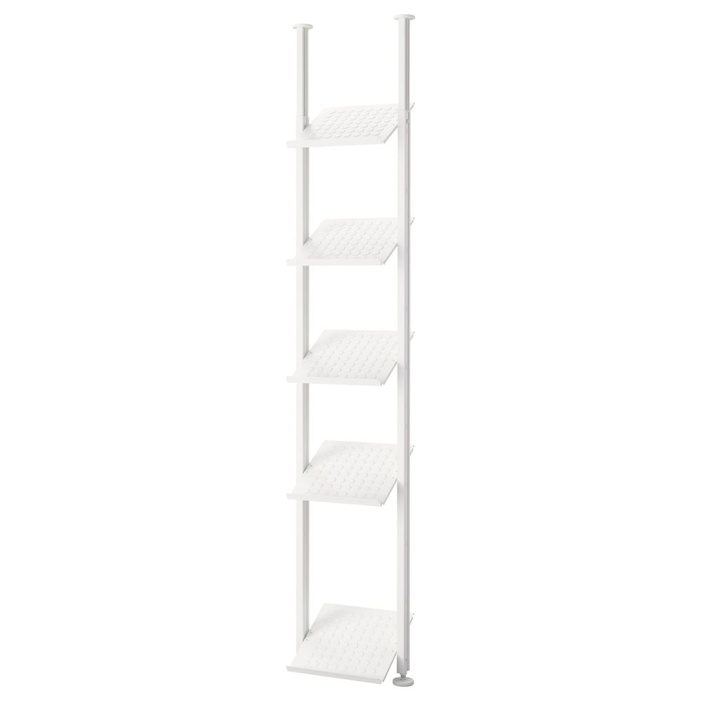 Открытая комбинация для хранения, белый 52x36x222-350 см IKEA ELVARLI ЭЛВАРЛИ 692.029.82 - фото 1