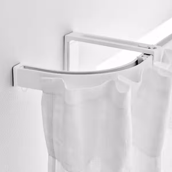 VIDGA Одинарная гардинная шина - белый - фото 3