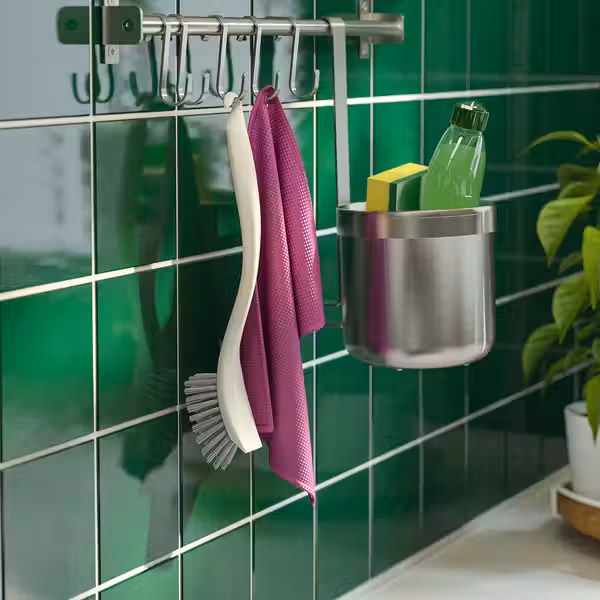 ANTAGEN Щетка для мытья посуды - белый - фото 3