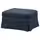 EKTORP Табурет для ног с ящ д/хрн - киланда темно-синий
