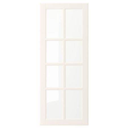 Стеклянная дверь, белый с оттенком 40x100 см IKEA BODBYN БУДБИН 104.851.29