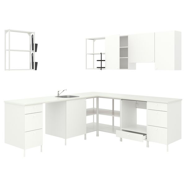 Угловая кухня, белый IKEA BEGIVENHET БЕГИВЕНХЕТ 693.380.23 - фото 2
