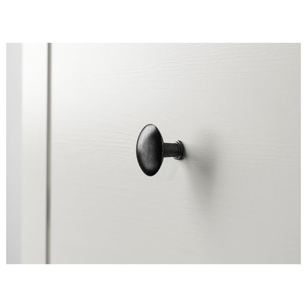 Комод с 2 ящиками, белая морилка 54x66 см IKEA HEMNES ХЕМНЭС 103.684.32 - фото 4