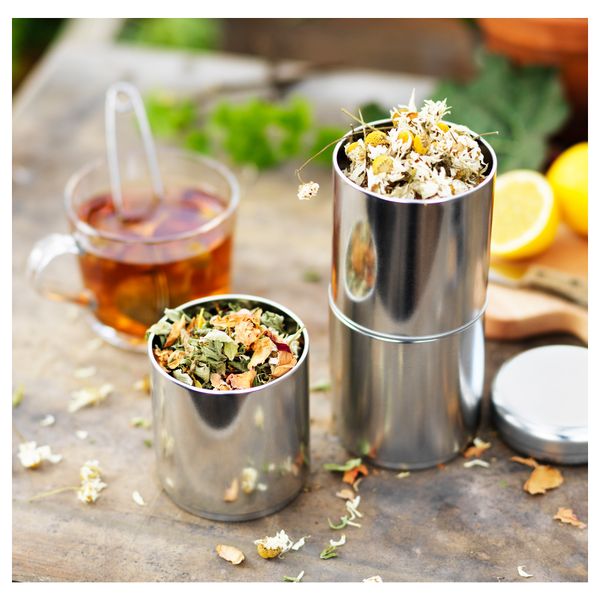 3-ярусный контейнер ХЭМСМАК, серебристый - схема-чертеж с размерами