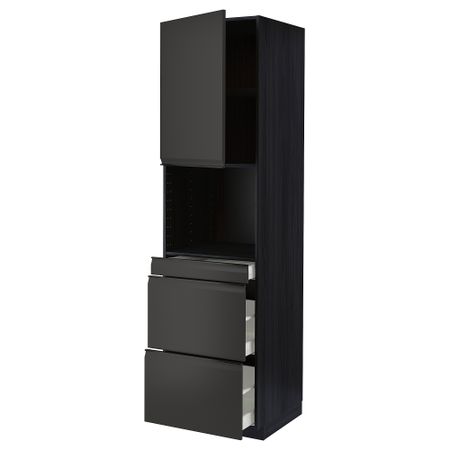 Высокий шкаф для СВЧ, дверца,3ящика IKEA METOD МЕТОД, MAXIMERA МАКСИМЕРА 194.955.91