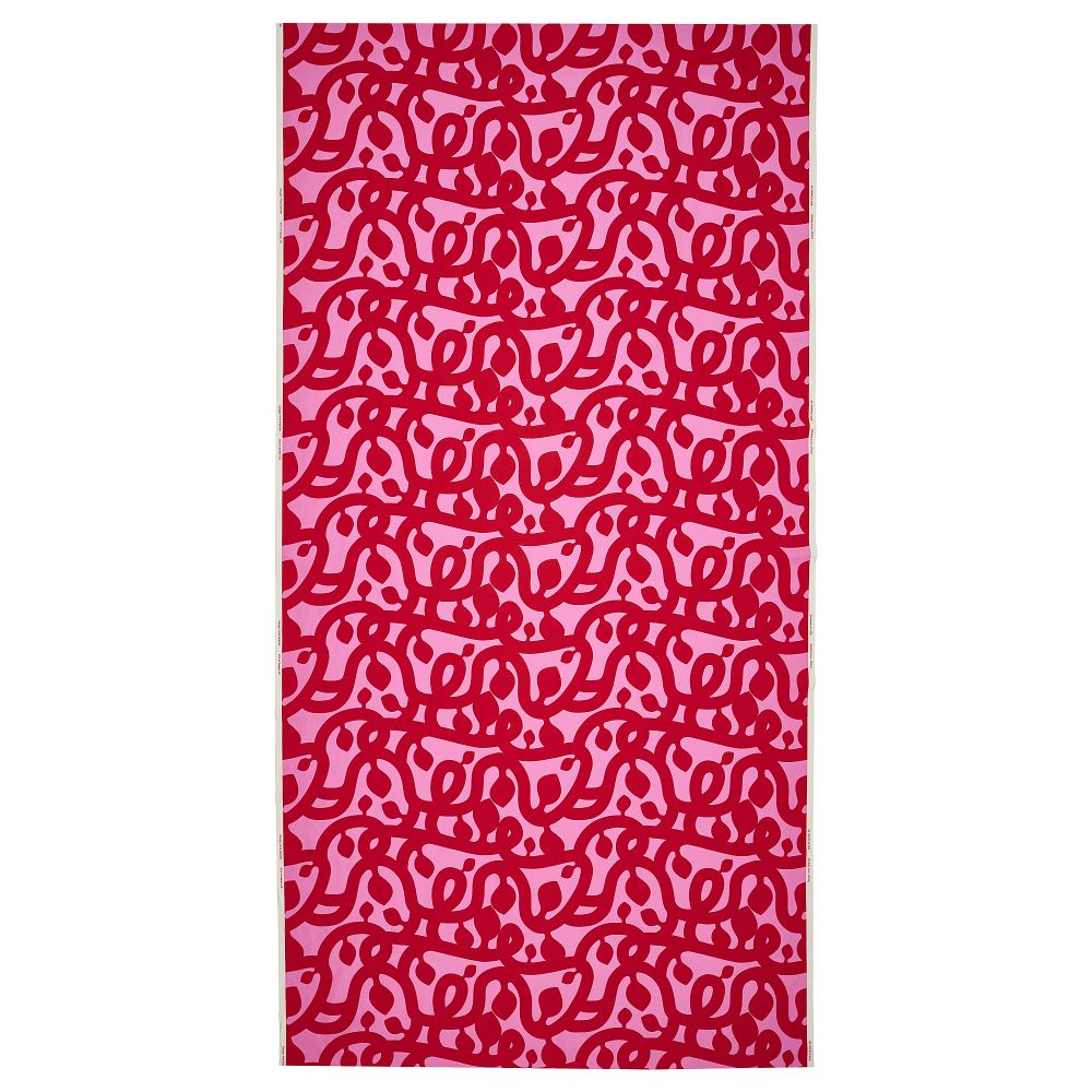 Отрез ткани, розовый, 150x300 см IKEA FLUGBLOMSTER 505.798.28 - фото 1