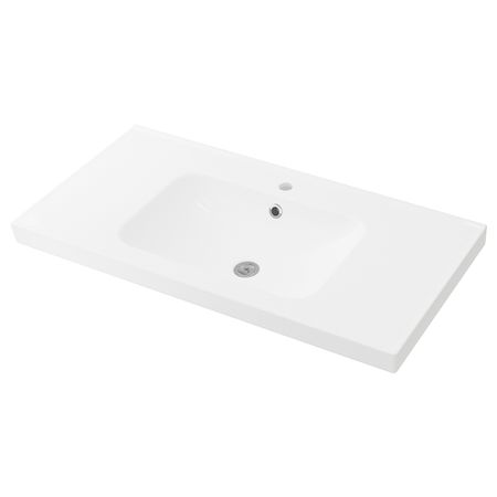 Одинарная раковина 103x49x6 см IKEA ODENSVIK ОДЕНСВИК 803.690.46