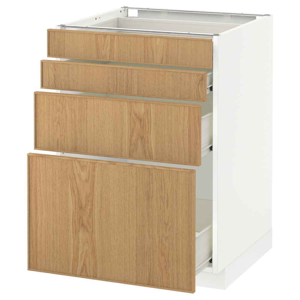 IKEA, вид спереди - схема-чертеж с размерами