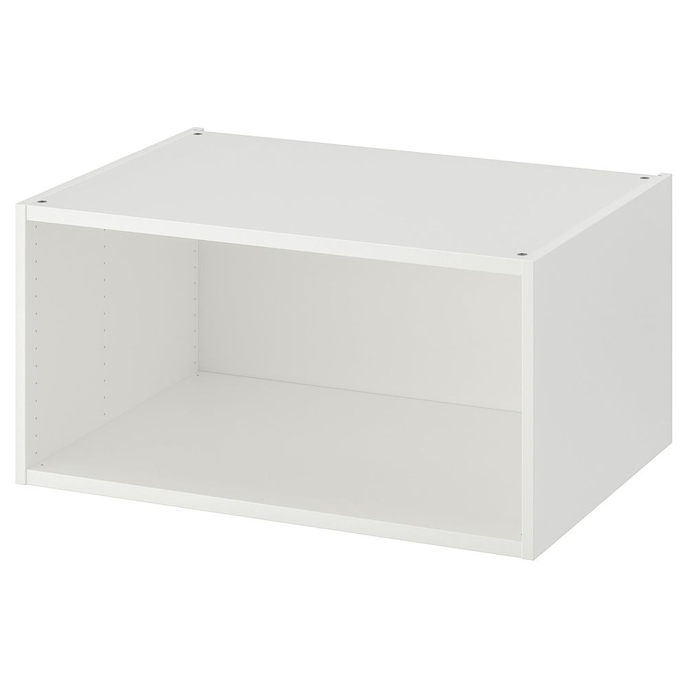 Каркас, белый 80x55x40 см IKEA OPPHUS ОПХУС 603.857.64 - схема-чертеж с размерами