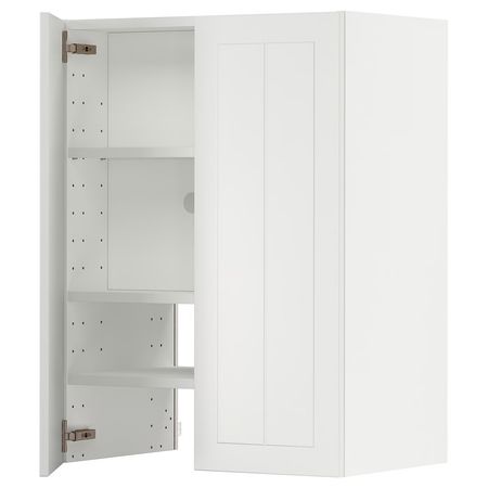METOD Навесной шкаф д/вытяжки/полка/дверь - белый/Stensund белый 60x80 см