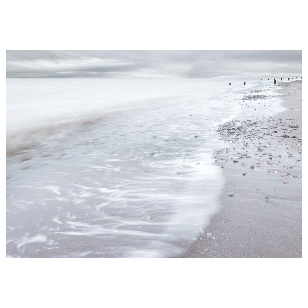 Картина БЬЁРКСТА, Зимние волны (140x100 см) - схема-чертеж с размерами