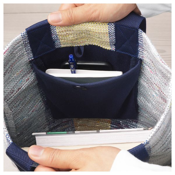 Сумка ОВЕРАЛЛЬТ, разноцветный (30x37 см) - схема-чертеж с размерами