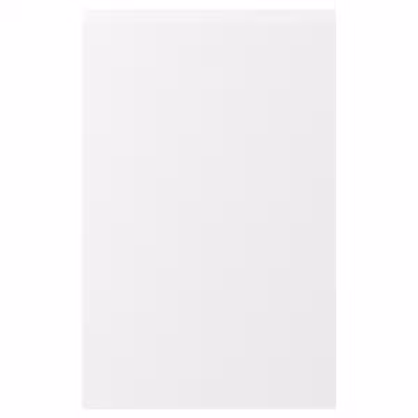 VOXTORP Дверца д/напольн углового шк, 2шт - правосторонний матовый белый 25x80 см - фото 1