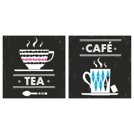 Картина, 2 шт ФИННЕРЮД, Перерыв (20x20 см)