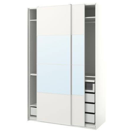 Гардероб, комбинация IKEA PAX ПАКС, MEHAMN МЕХАМН, AULI АУЛИ 095.151.70