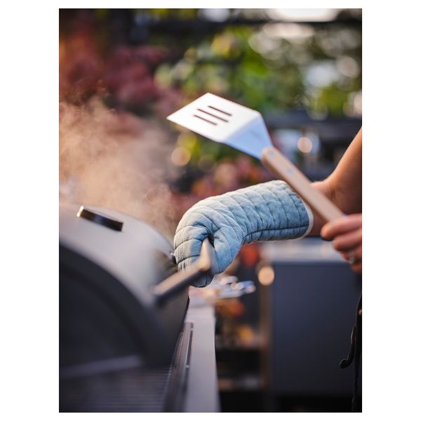 Угольный гриль, для сада, темно-серый, 120x60 см IKEA BÅTSKÄR 005.533.69 - фото 12