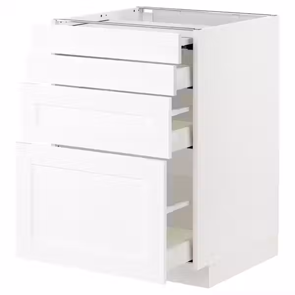 METOD / MAXIMERA Напольный шкаф с выдвиж панелью/3ящ - фото 1