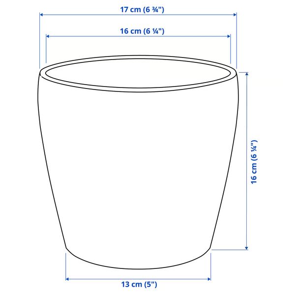 IKEA, дополнительный ракурс - схема-чертеж с размерами
