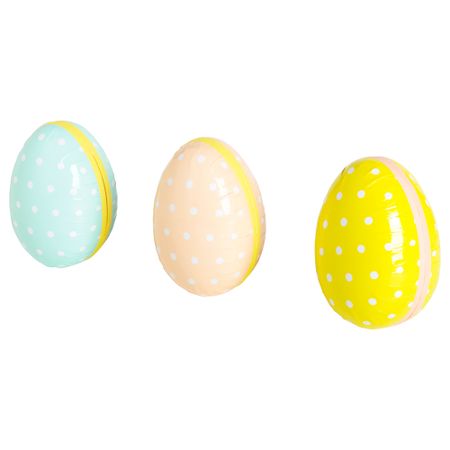 Пасхальное яйцо КЭККЛИНГ, точечный разные цвета (15 см)