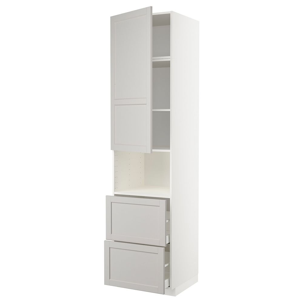 IKEA, вид спереди - схема-чертеж с размерами