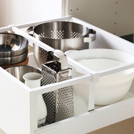 Высокий шкаф с ящиками, белый/Рингульт белый 60x60x200 см IKEA METOD МЕТОД / MAXIMERA МАКСИМЕРА 693.533.01