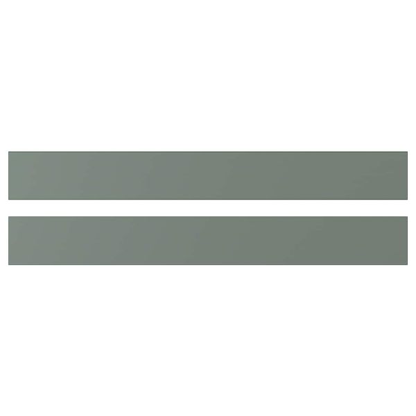 Фронтальная панель ящика, серо-зеленый 80x10 см IKEA BODARP БОДАРП 504.357.07 - фото 1