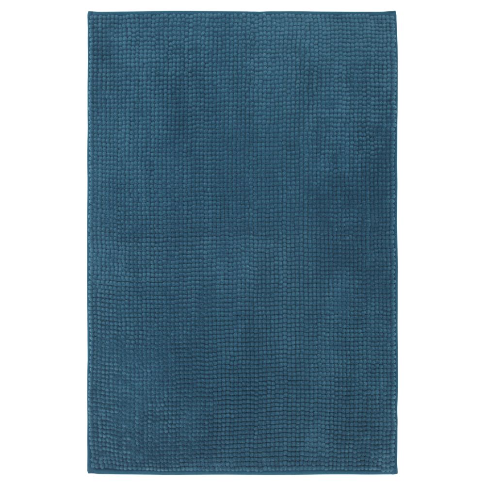 Коврик для ванной ТОФТБУ, зелено-синий (60x90 см) - схема-чертеж с размерами