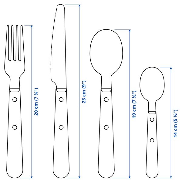 IKEA, дополнительный ракурс - схема-чертеж с размерами