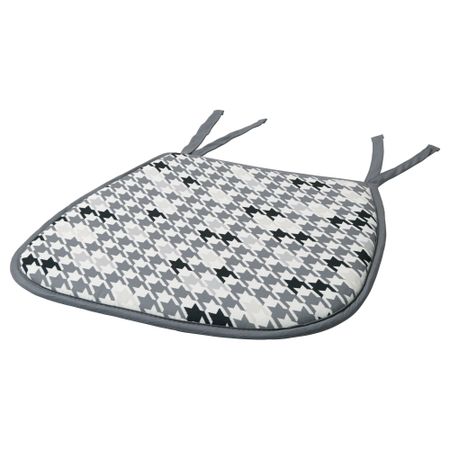 Подушка на стул АНВЮ, серый