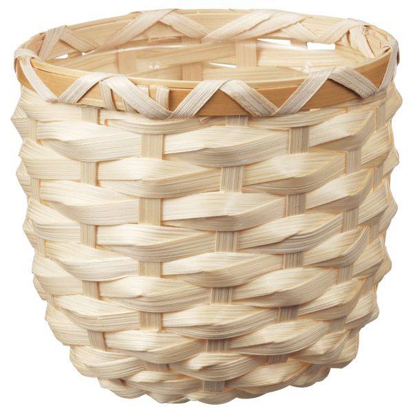 Кашпо, бамбук 9 см IKEA KAFFEBÖNA КАФФЕБОНА 404.236.15 - фото 1