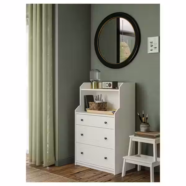 BEKVÄM Табурет-лестница - белый 50 см - фото 7