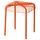 Табурет для дома/улицы ВЭСТЕРОН, оранжевый