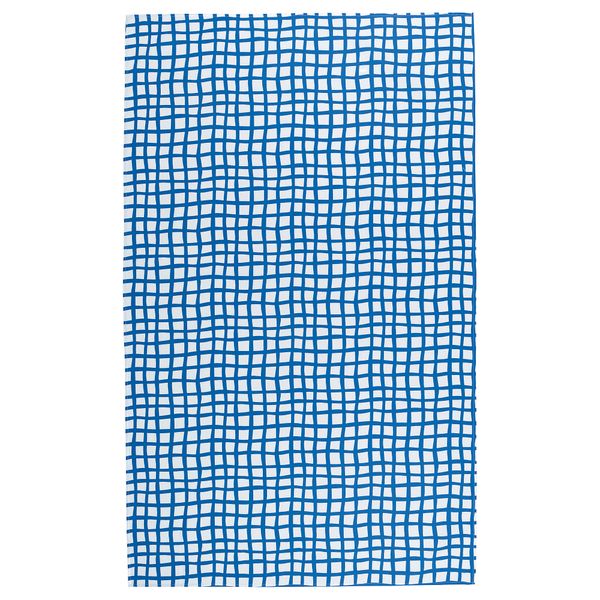 Скатерть, с рисунком, синий белый, 145x240 см IKEA PILLERSTA ЛЕРСТАRR 805.973.50 - фото 1